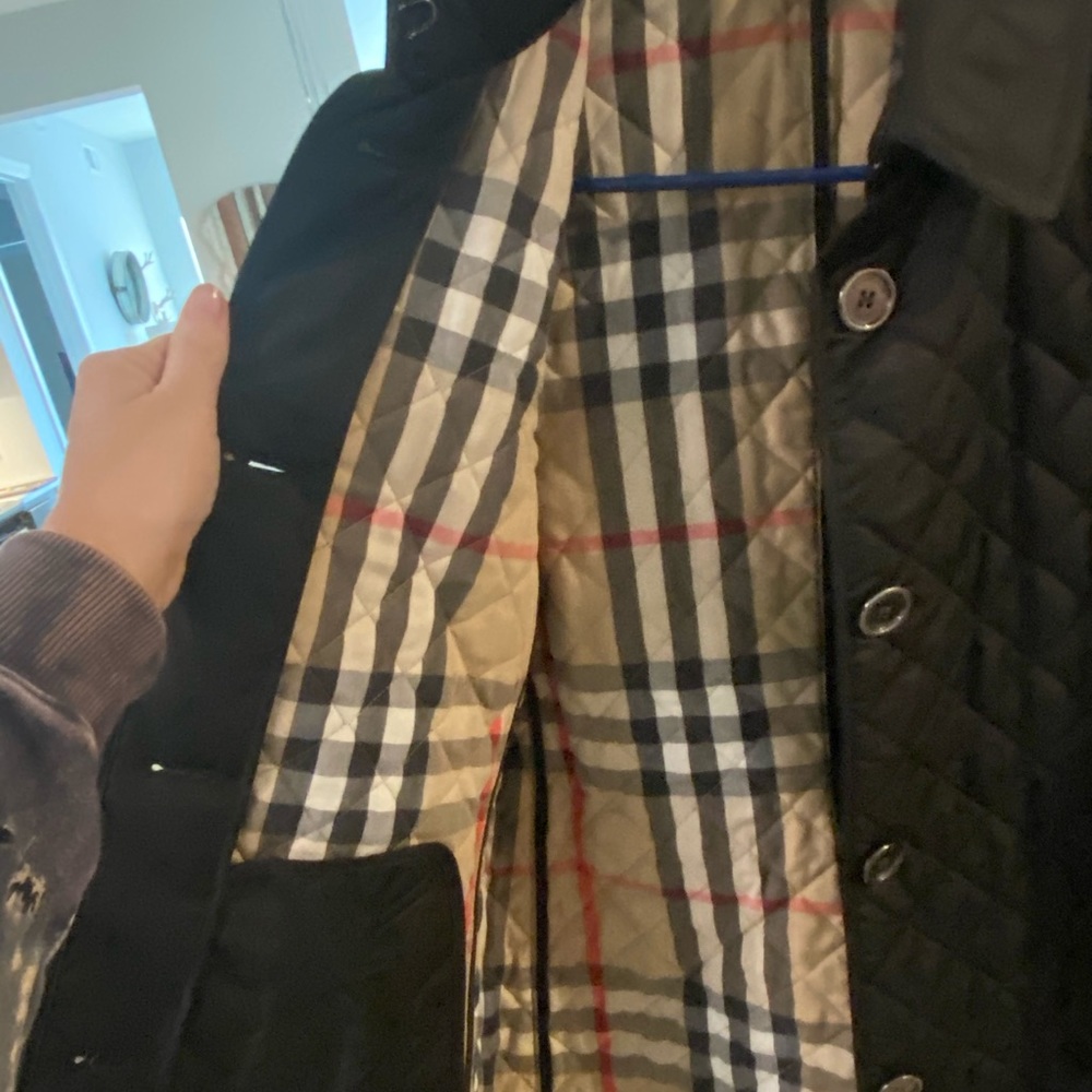 Burberry Britt Jacket Size M: worn once.